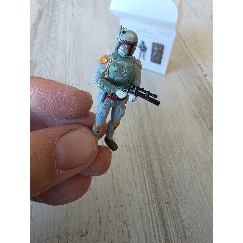 Hallmark boba fett‎ han solo mini Star wars empire strikes back ornament Xmas